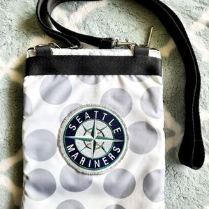 Seattle Mariners Le Sportsac Crossbody Bag - very cute! with BONUS name badge